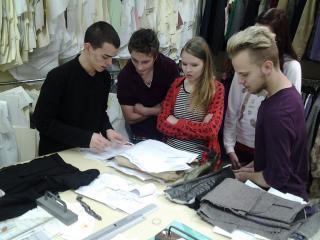 Studenti módního návrhářství v Lisabonu, březen 2014